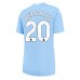 Maillot de foot Manchester City Bernardo Silva #20 Domicile vêtements Femmes 2023-24 Manches Courtes